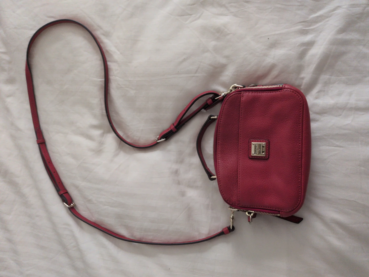 Dooney & Bourke Crossbody Bag - Red Leather - photo 2