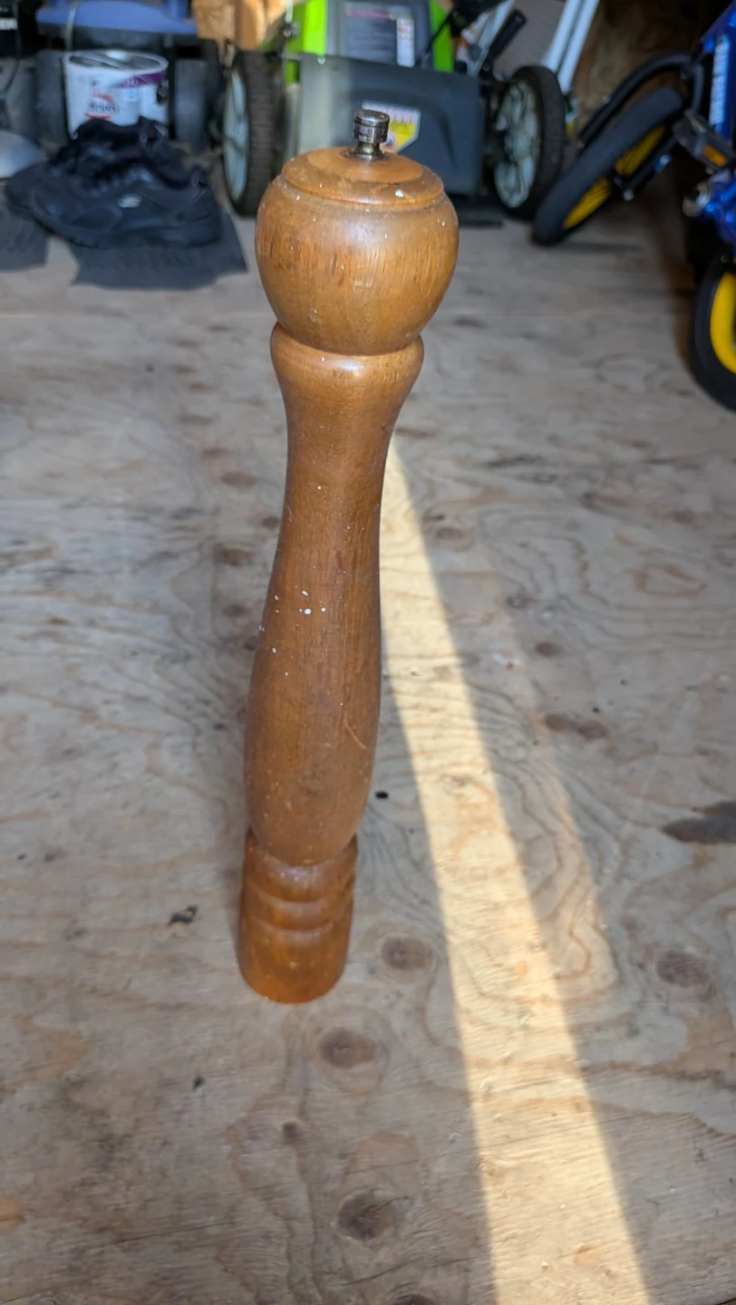 Wooden Pepper Mill Grinder
