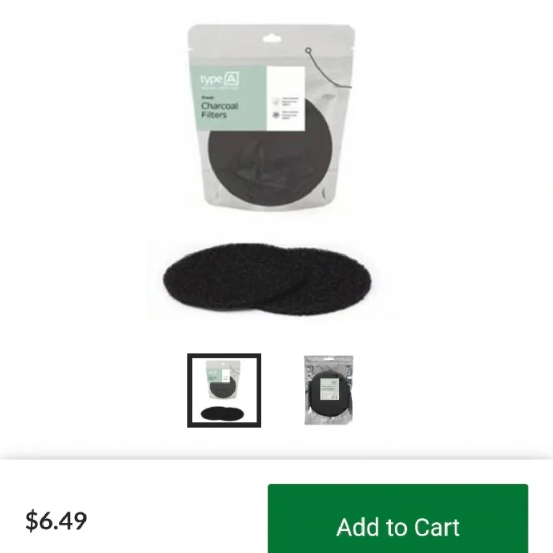 Stainless Steel Kitchen Compost Bin with Charcoal Filters - photo 5