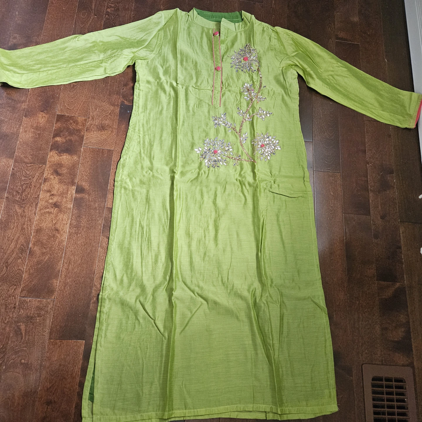 Women heavy embroidery kurti size 46