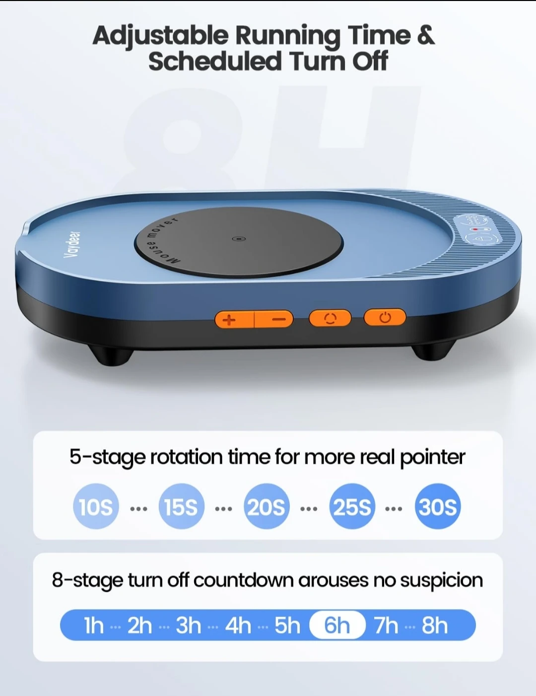 Brand New Vaydeer M4 Ultra Mouse Mover - App Control & Timer - photo 5
