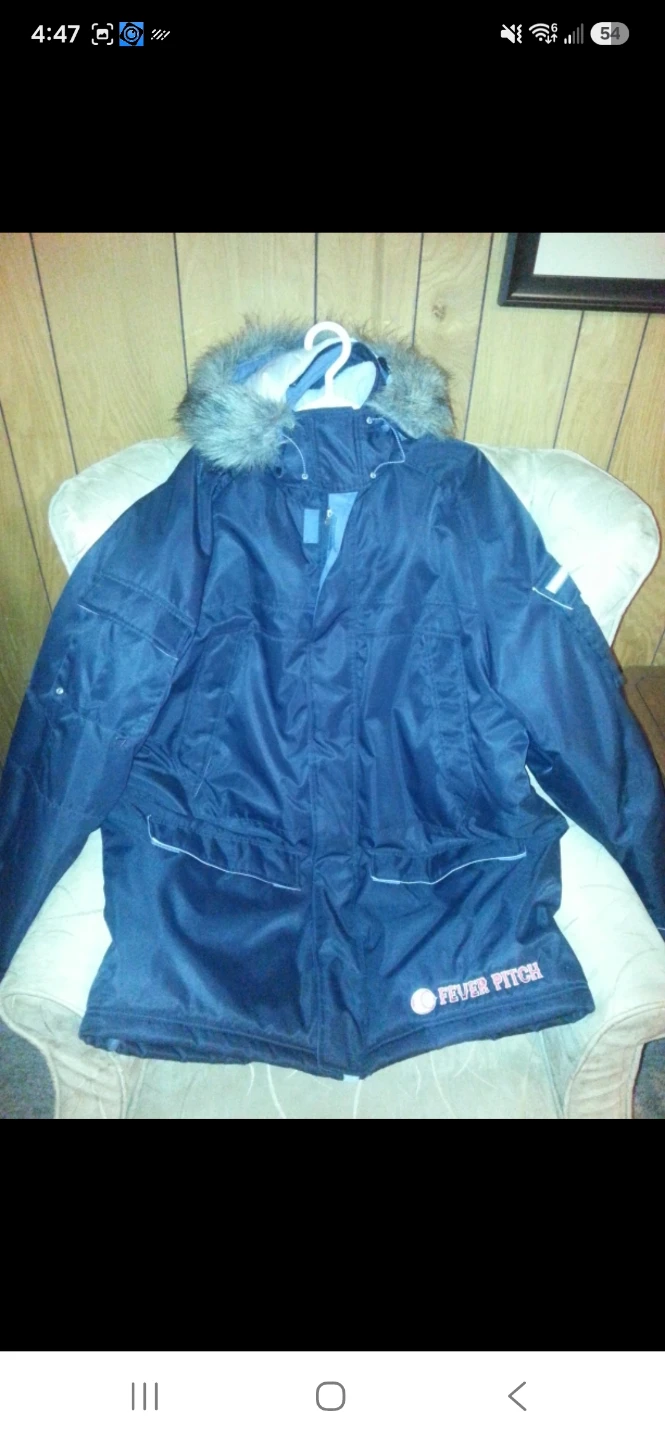 New Nike, Fever Pitch  Winter Parka Xlarge