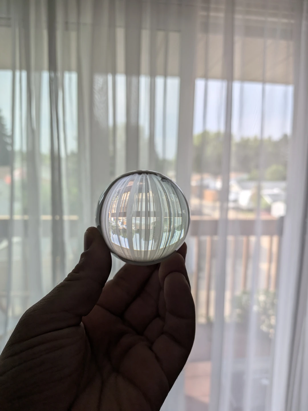 Photography Clear Crystal Sphere Orb