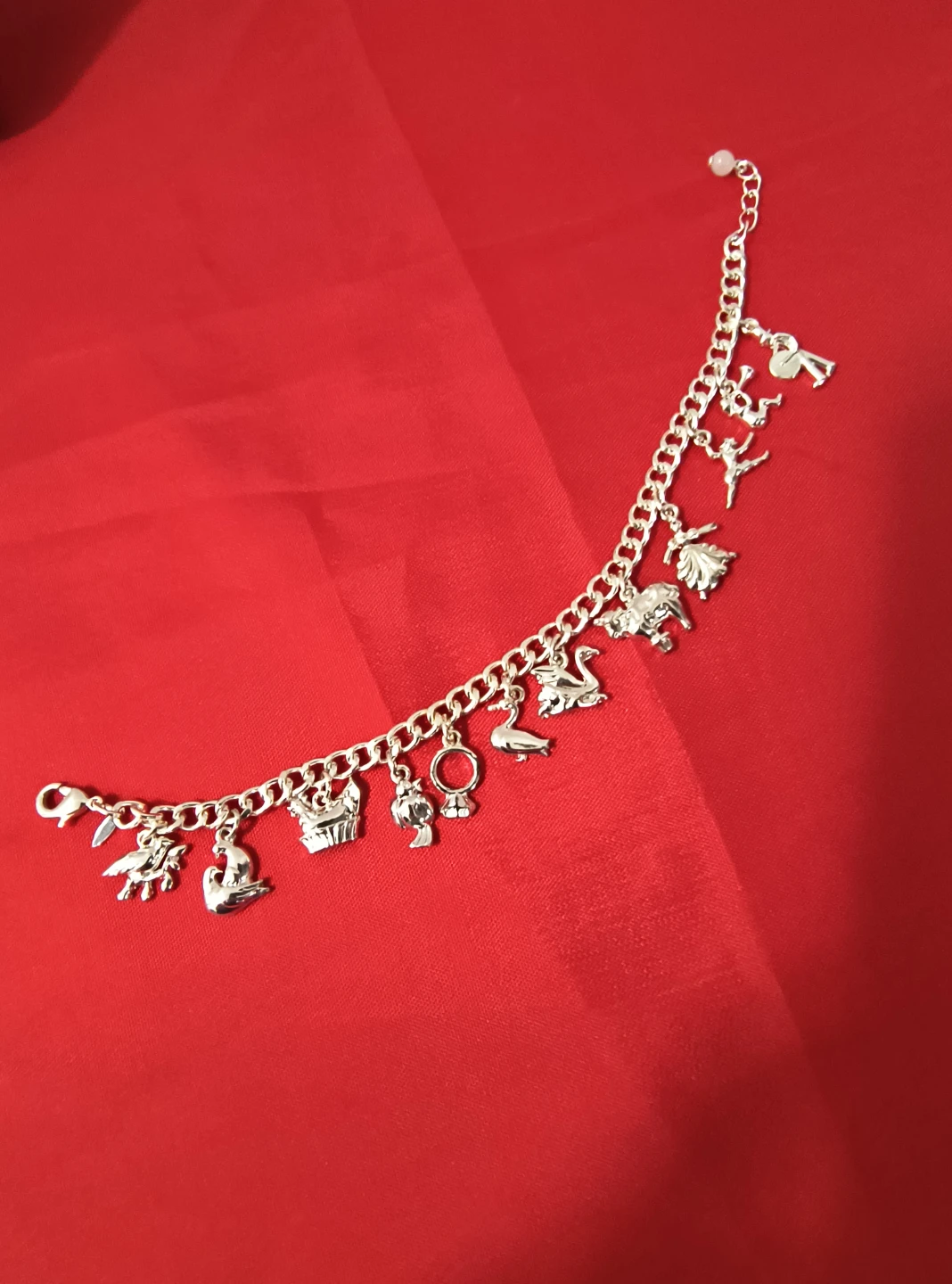 12 Days of Christmas Silver Toned Charm Bracelet - photo 2