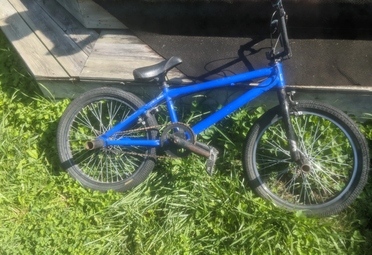 Blue Mirraco BMX Bike