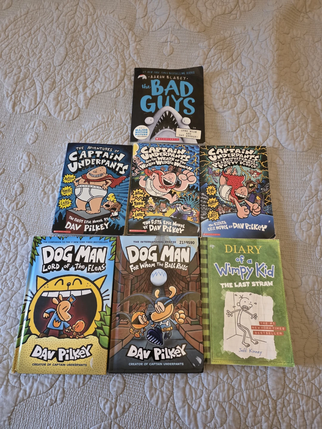 Collection of Dav Pilkey Books