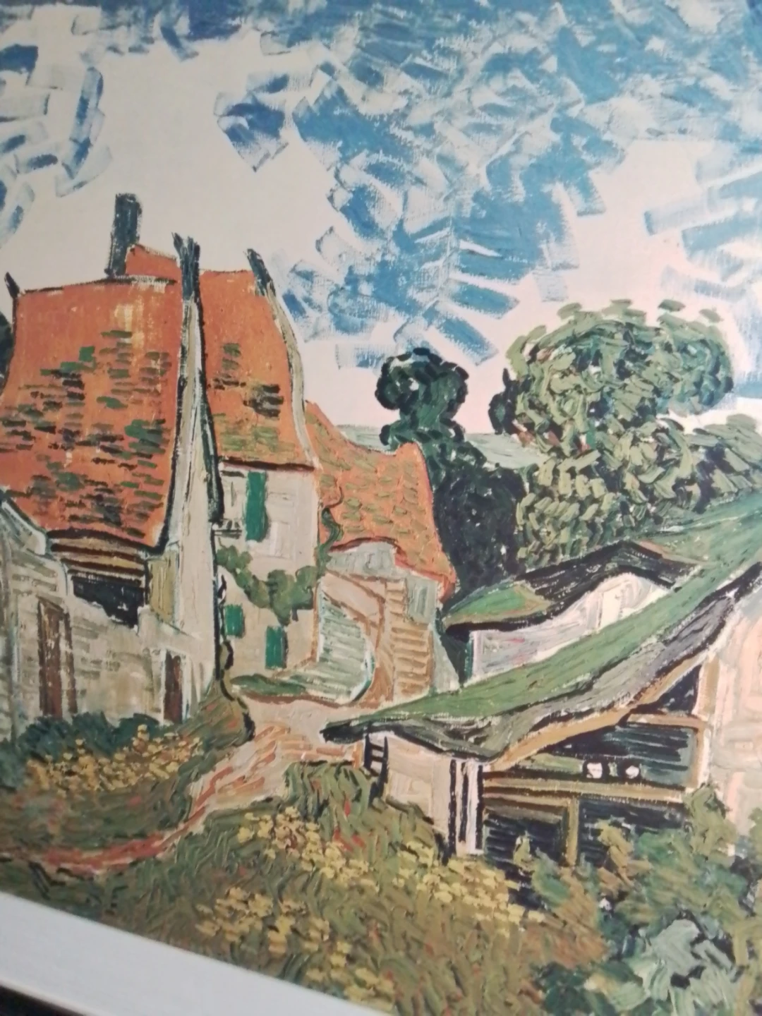 Vng Vincent van Gogh "Street in Auvers" Framed Gallery Print - photo 4