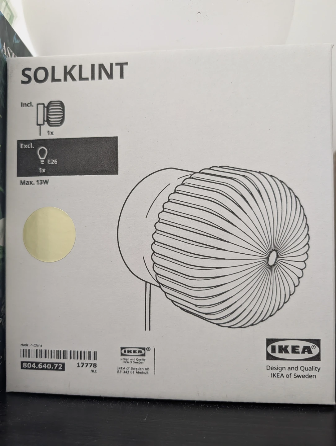 4 IKEA SOLKLINT Lamp for wall or desk - photo 4