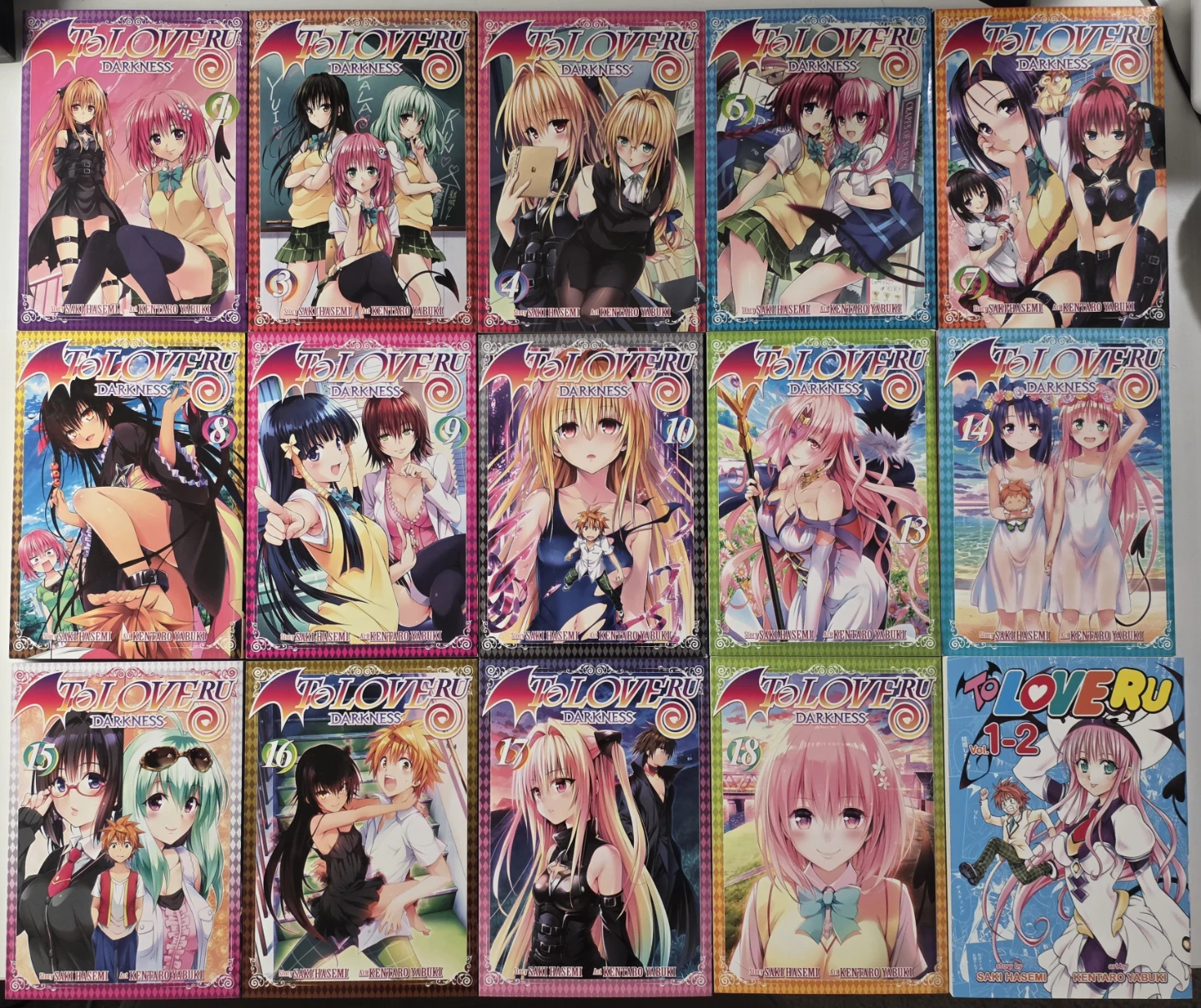 To LOVE Ru Darkness Manga 1, 3-5, 7-10, 13-18 and omni 1-2 - photo 5