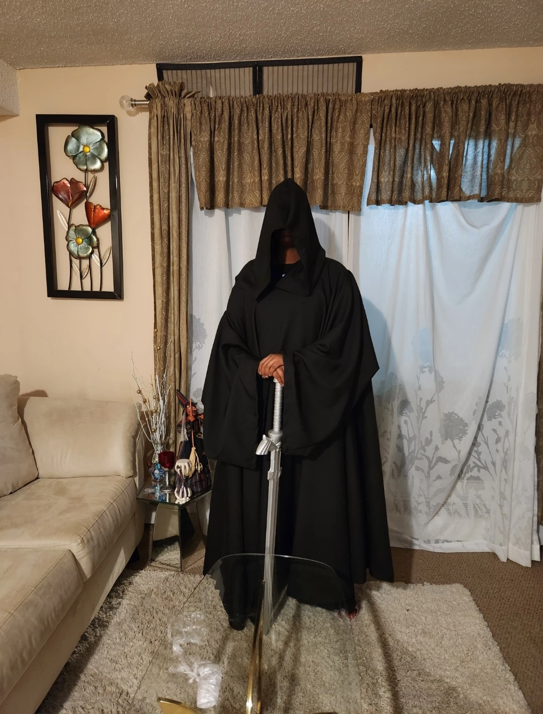 The Grim Reaper Cloak: Hooded w/Full Sleeves - photo 5
