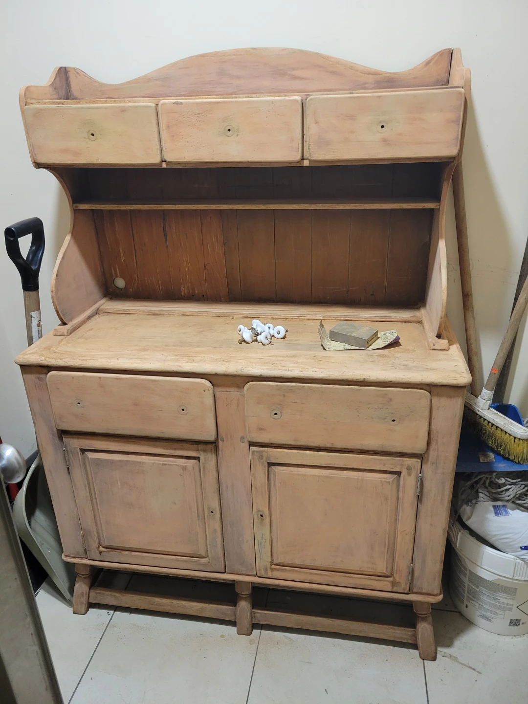 Vintage Wooden Dresser