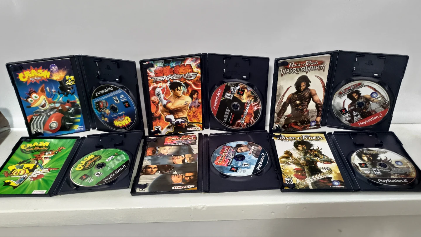 PlayStation 2 Games Bundle - Crash, Tekken, Prince of Persia - photo 2