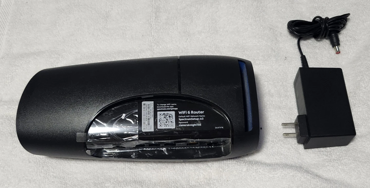 Spectum WiFi 6 Router Model SAX1V1K - Pre-owned