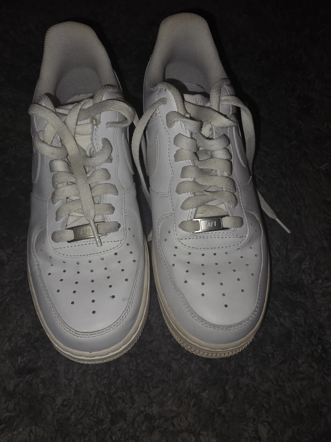 Nike Air Force 1 White Sneakers - photo 4