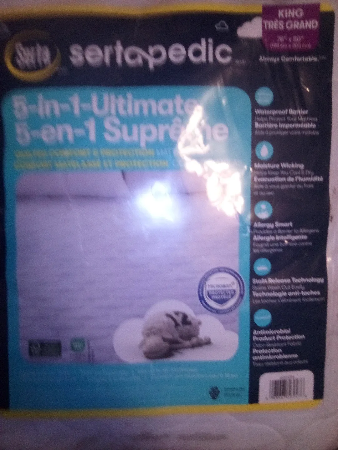 Serta 5-in-1 Supreme Mattress Pad King - photo 2