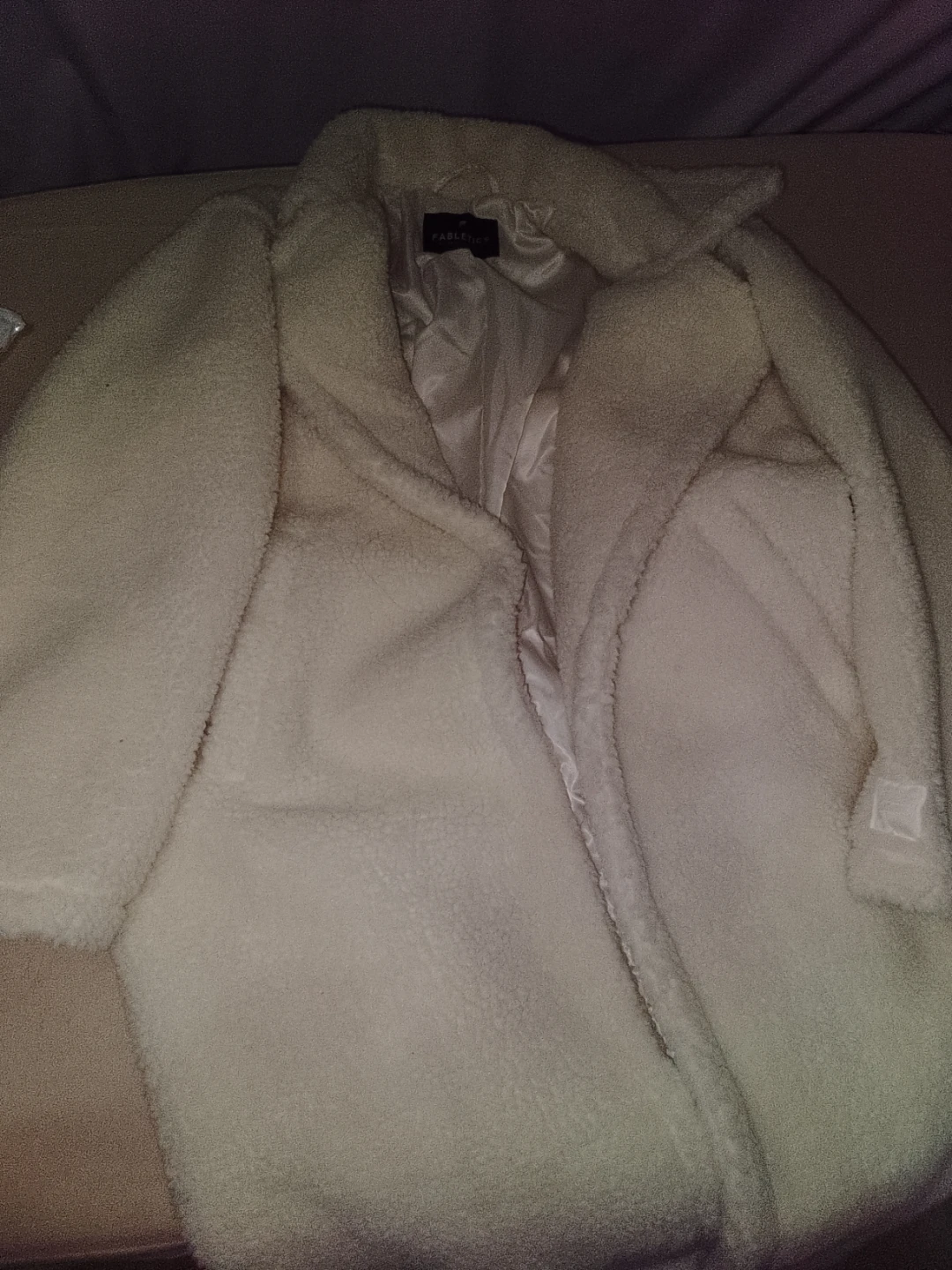 Fabletics Sherpa Coat - XL