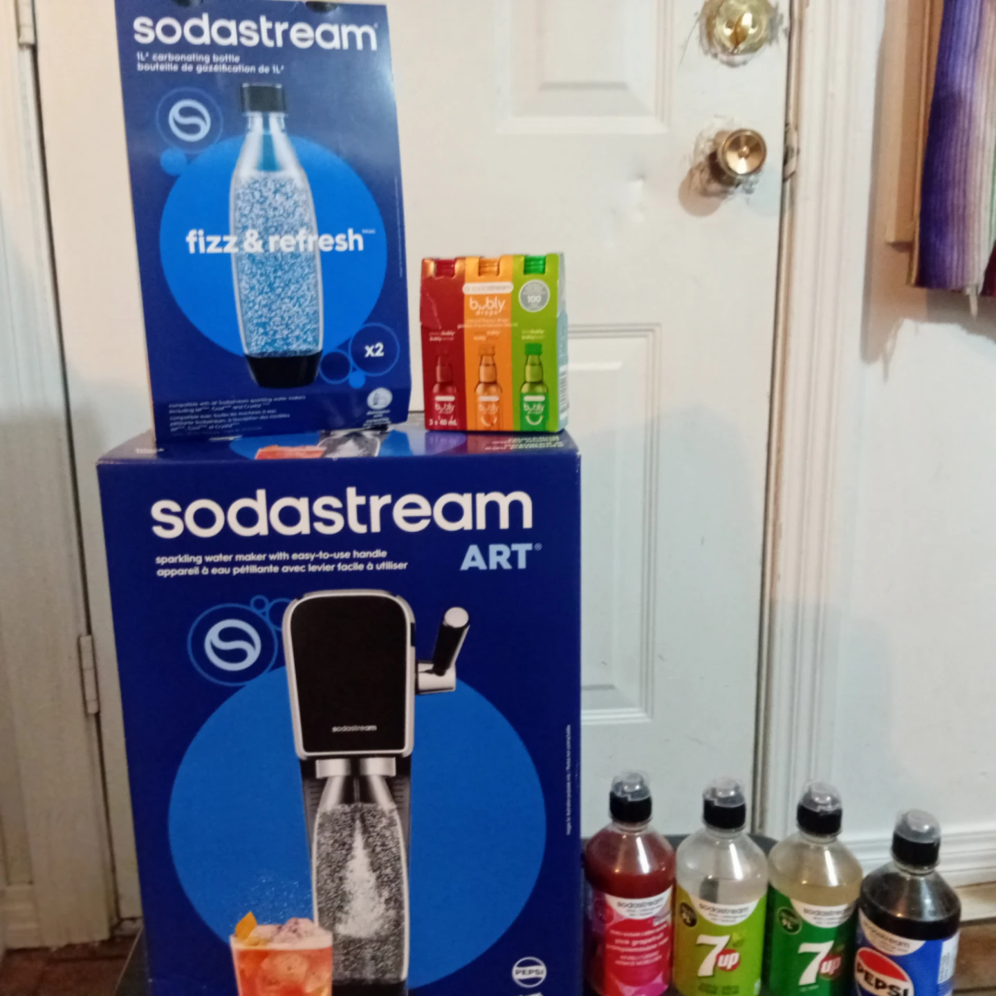 SodaStream Art Sparkling Water Maker with Flavours