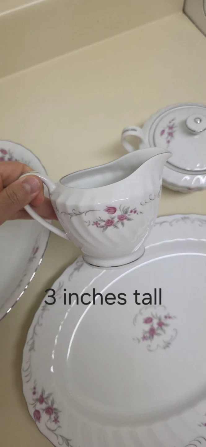 Vintage "Chateau Rose" Fine China of Japan – 4-Piece  Set - photo 5