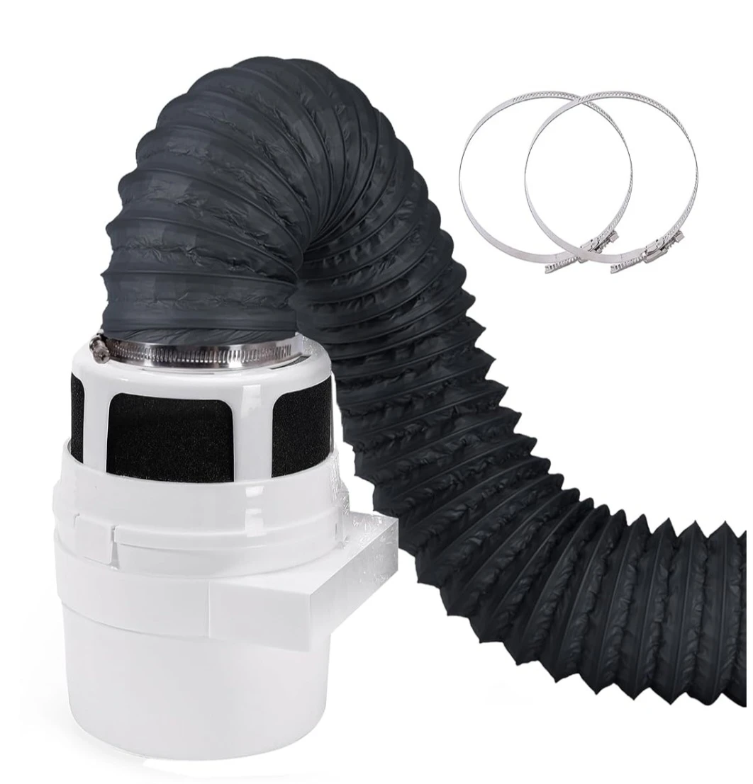 Noorny 3-in-1 Indoor Dryer Vent Kit with 3-Layer Filtration - photo 2