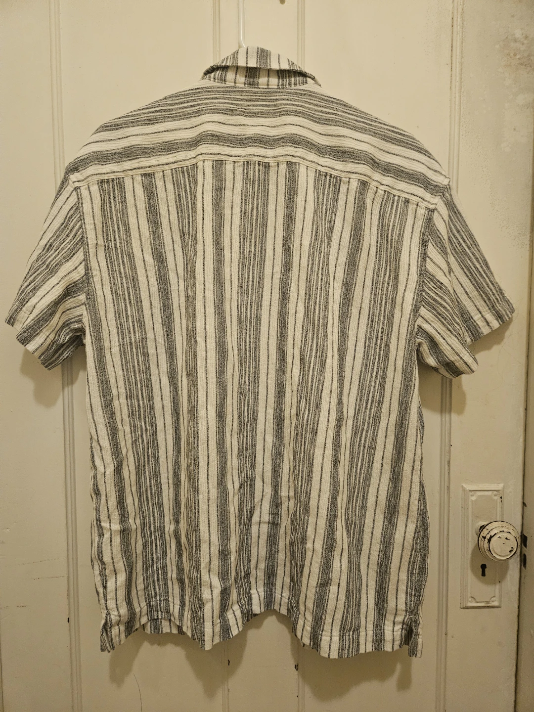 Goodfellow & Co. Striped Short Sleeve Button-Up Shirt - Size L - photo 3