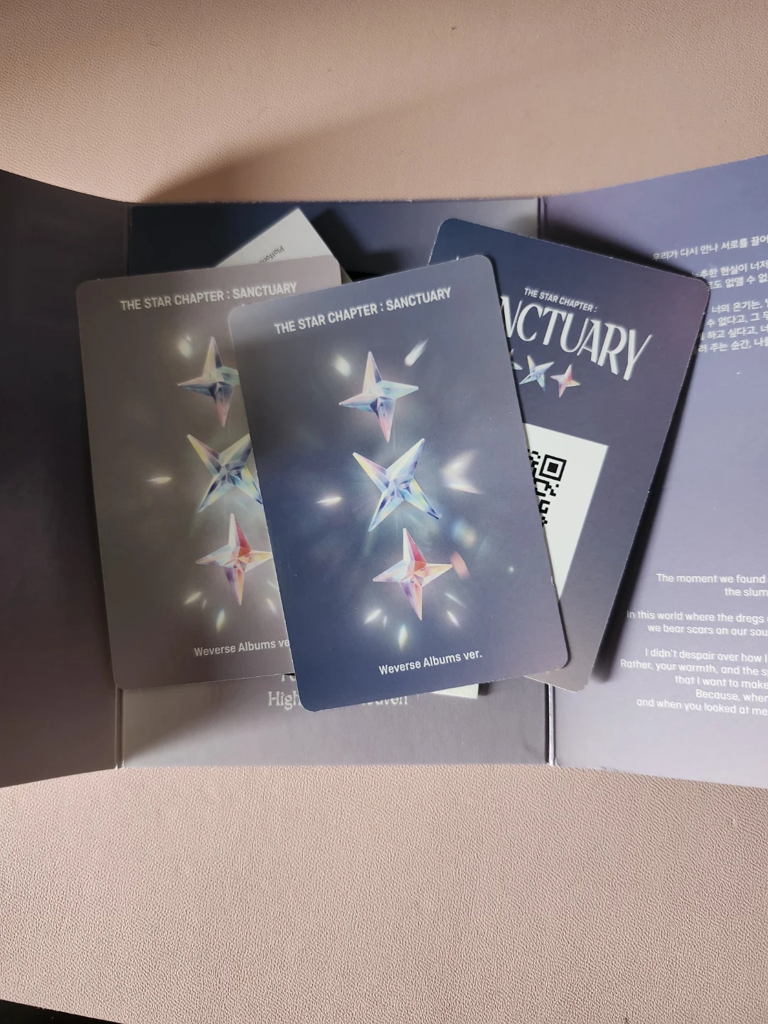 TXT "THE STAR CHAPTER : SANCTUARY" Photo Cards - photo 4