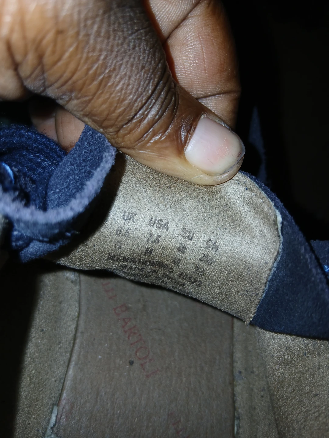 Clarks Desert Boots - Blue Suede - photo 4