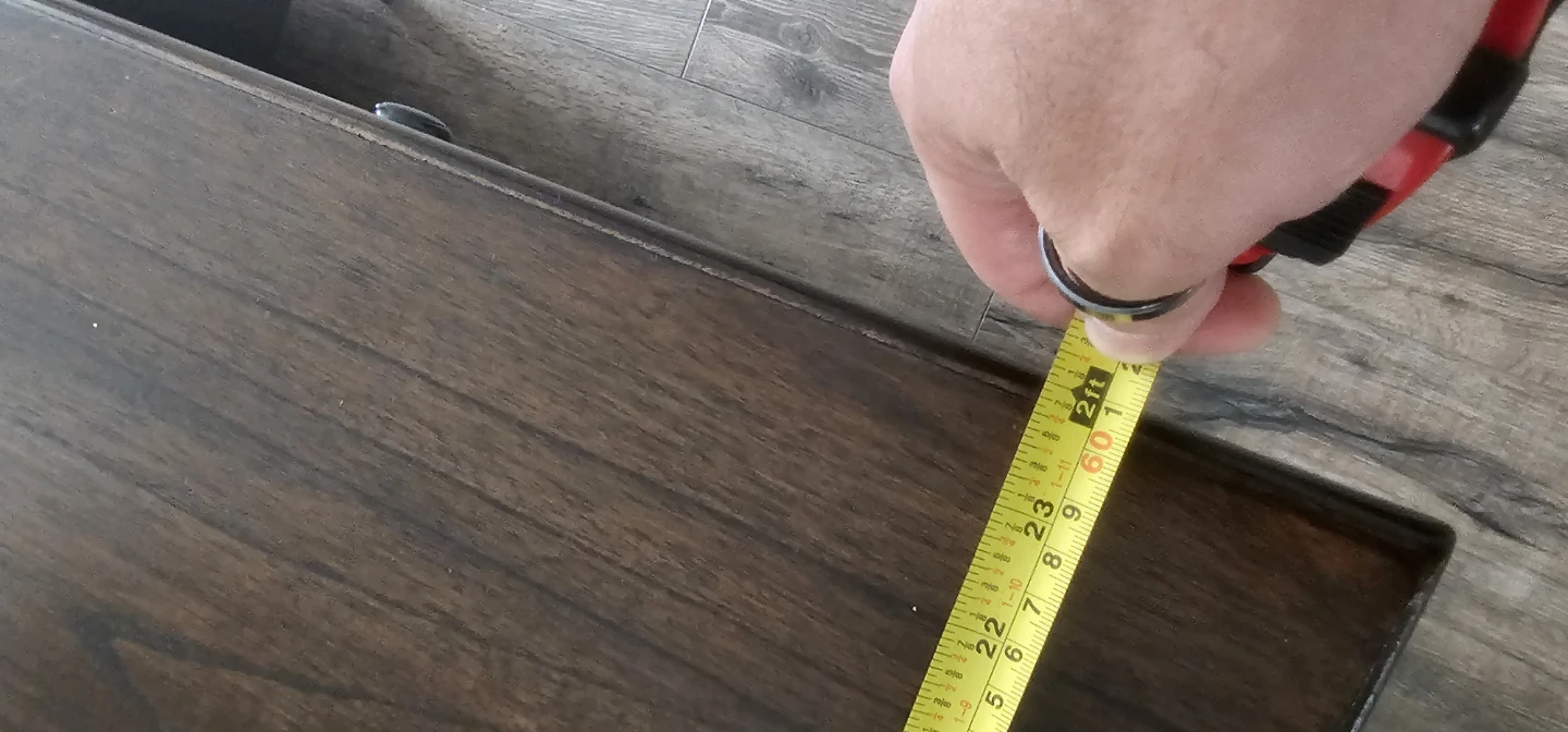 Wooden End Table with Drawer - photo 5