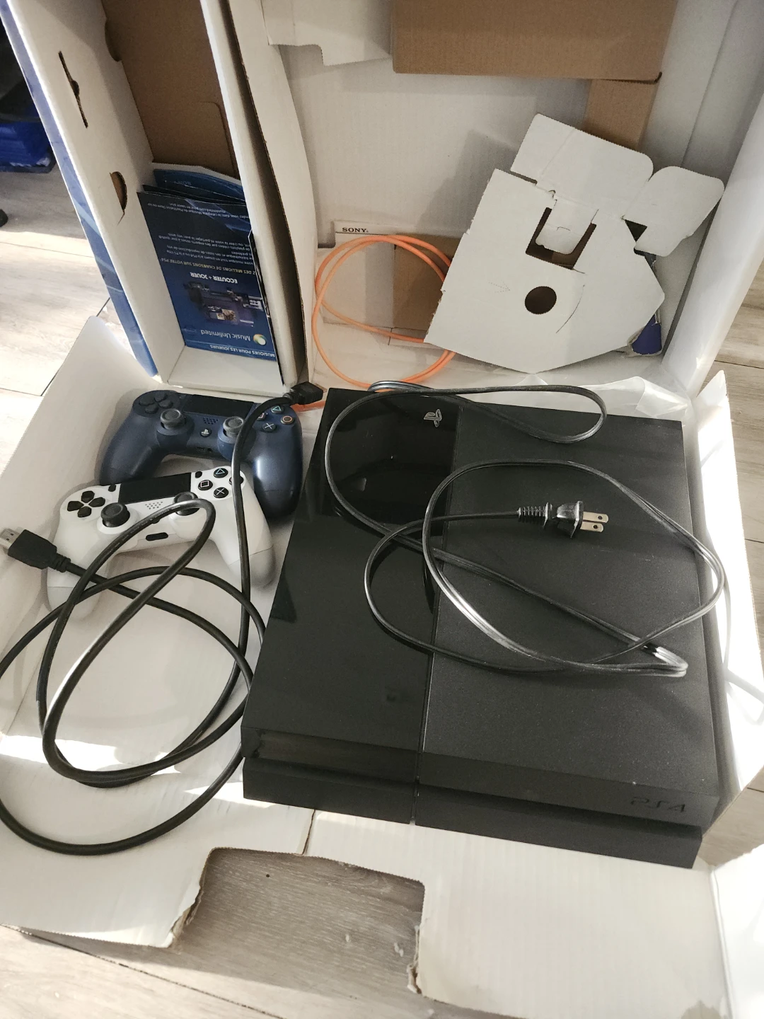 Sony PlayStation 4 Console with Controllers - photo 2