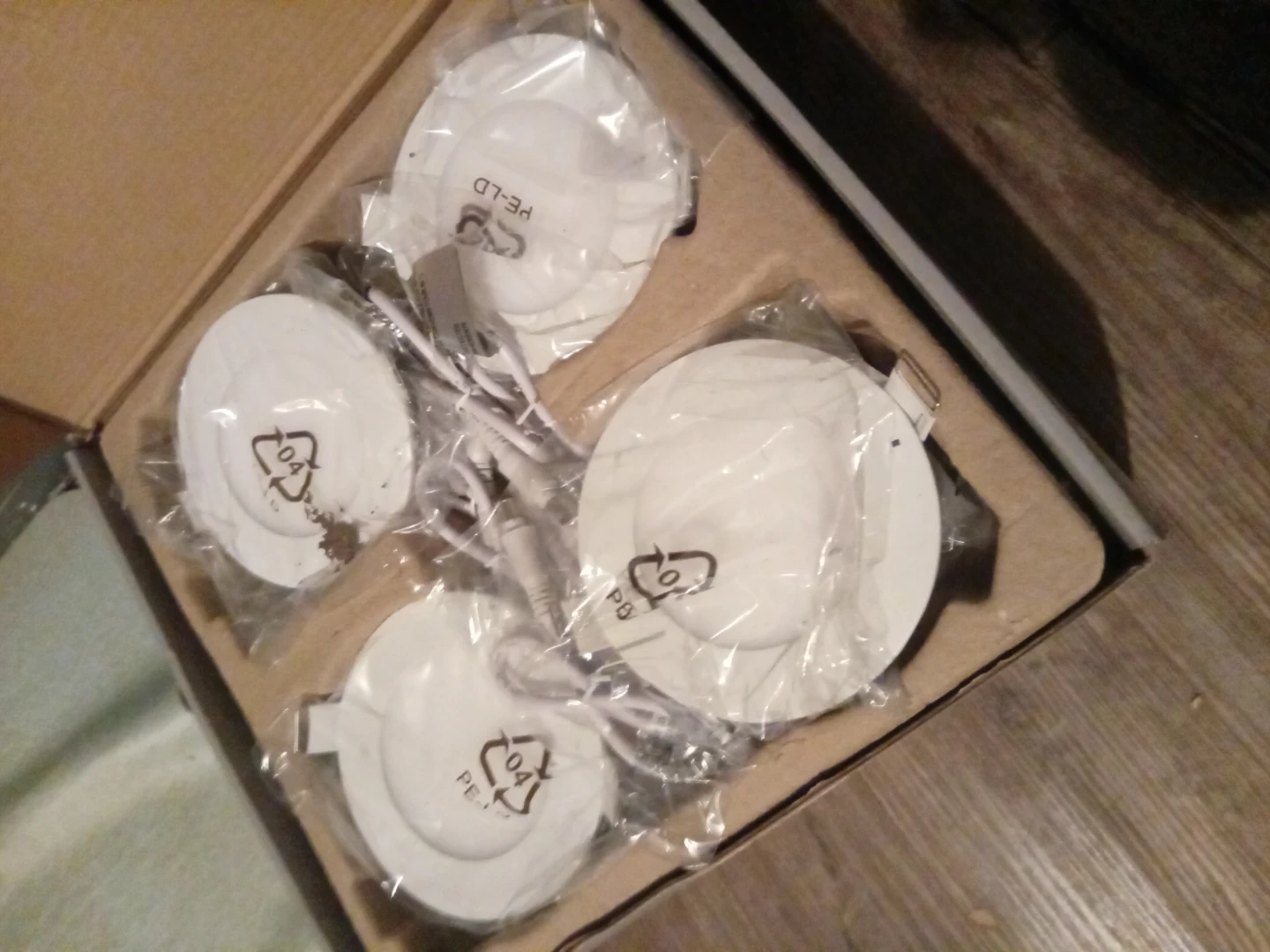 Illume LED Essential Recessed Round Panel Lights - 4 Pack - photo 2