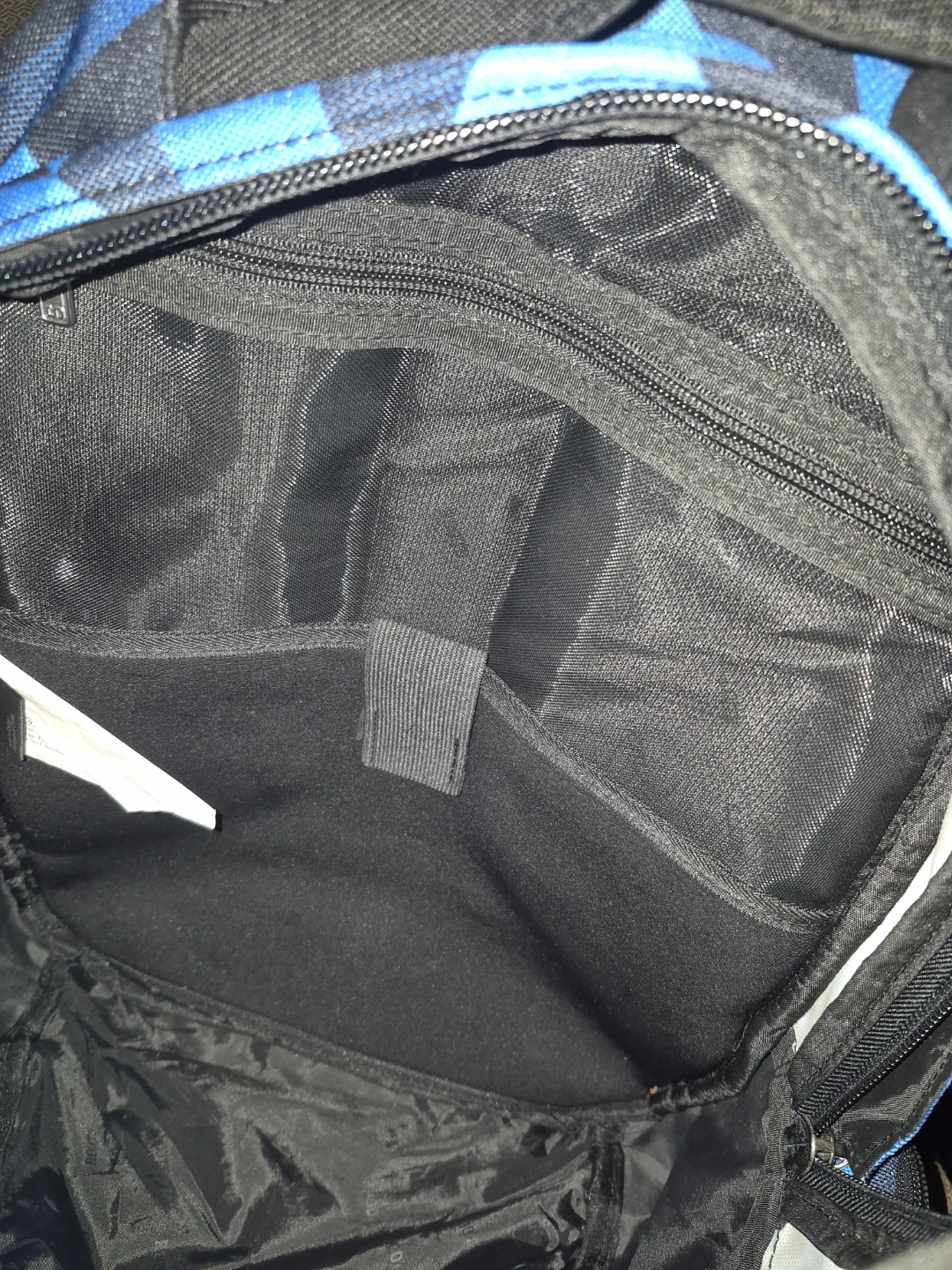 Roots Backpack Blue Geometric Pattern - photo 3