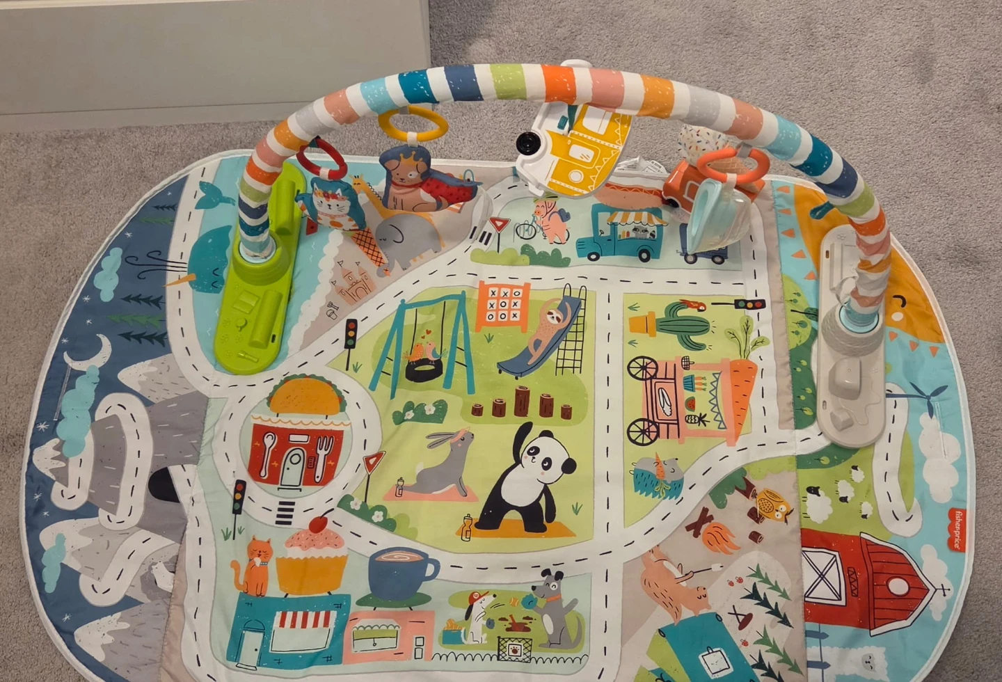 Fisher-Price 2-in-1 Servin' Up Fun Play Gym - photo 2