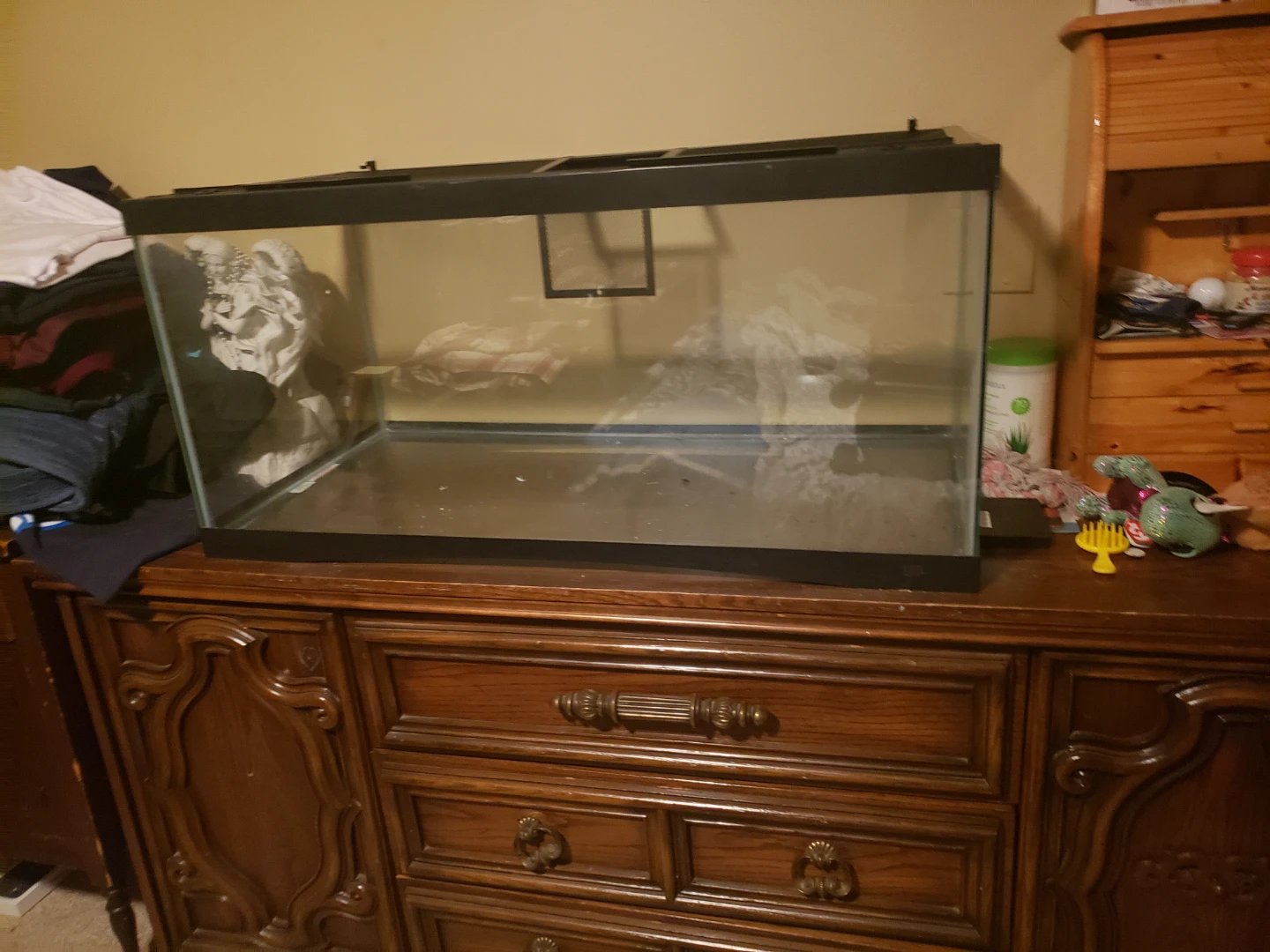 Glass Terrarium Tank with Screen Lid - photo 2