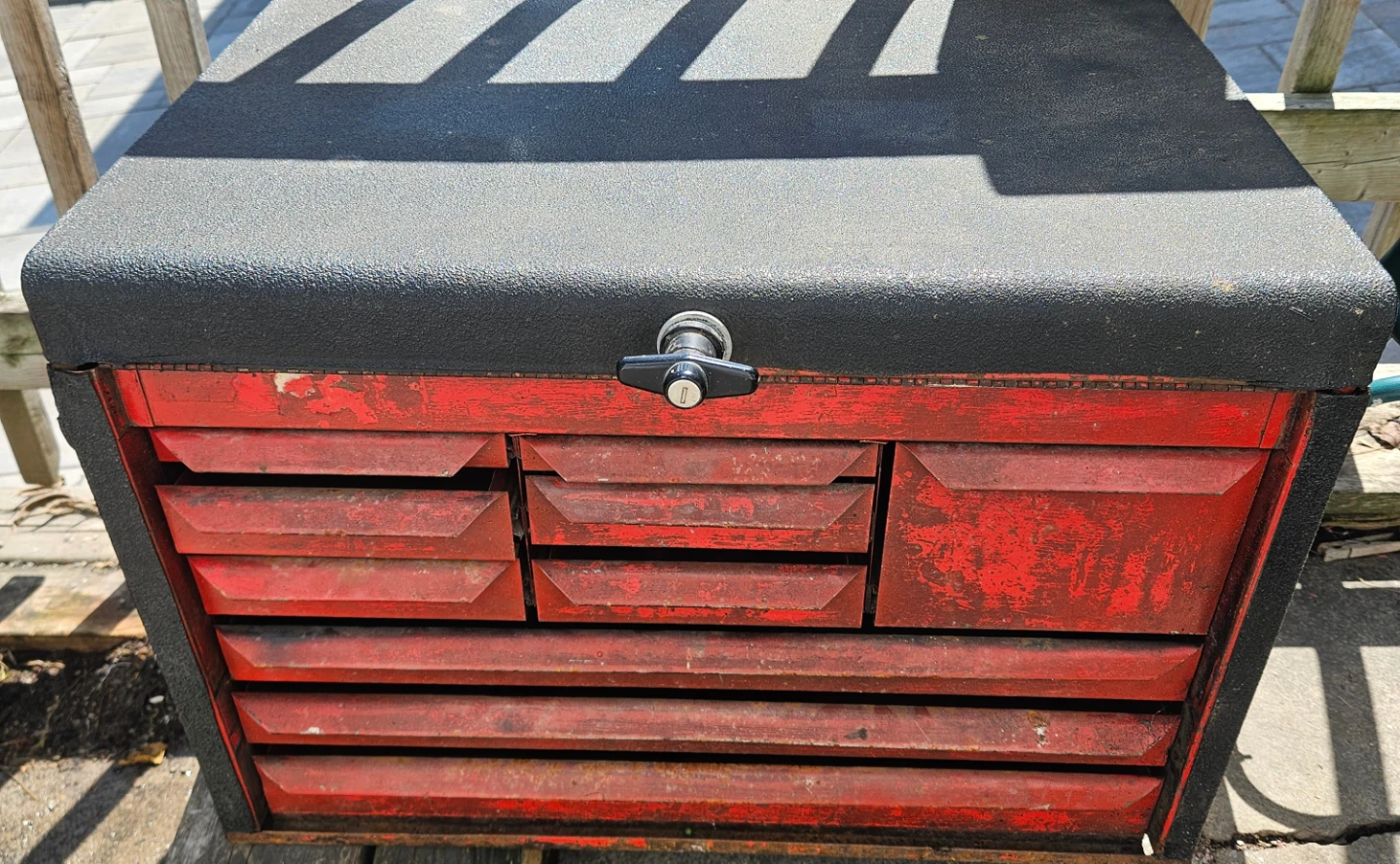 Vintage Tool Chest with Multiple Drawers - photo 2