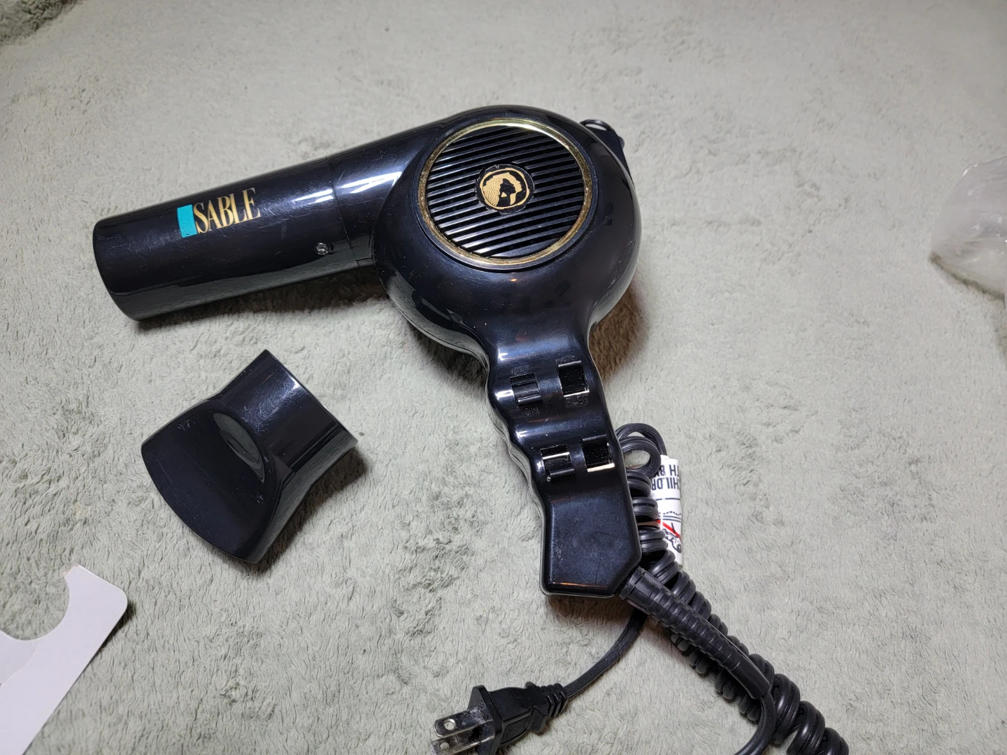 Sable Black Hair Dryer - photo 4