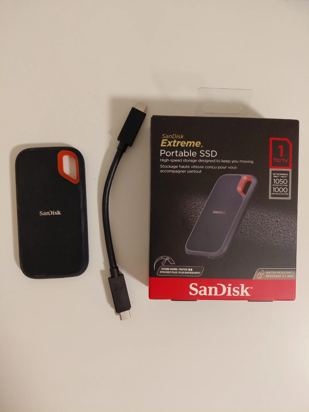 SanDisk Extreme Portable SSD 1TB Used