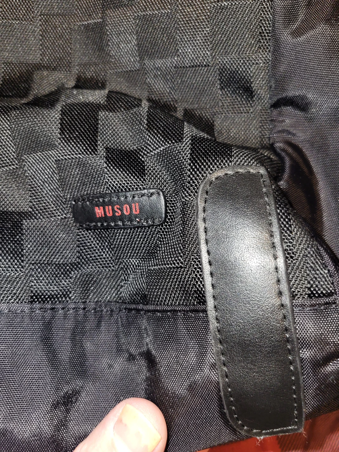 MUSOU Black Duffel Bag - photo 3