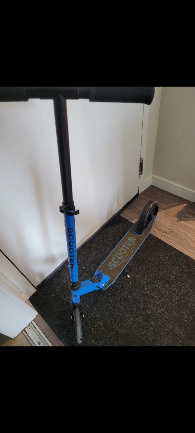 Blue Scooter