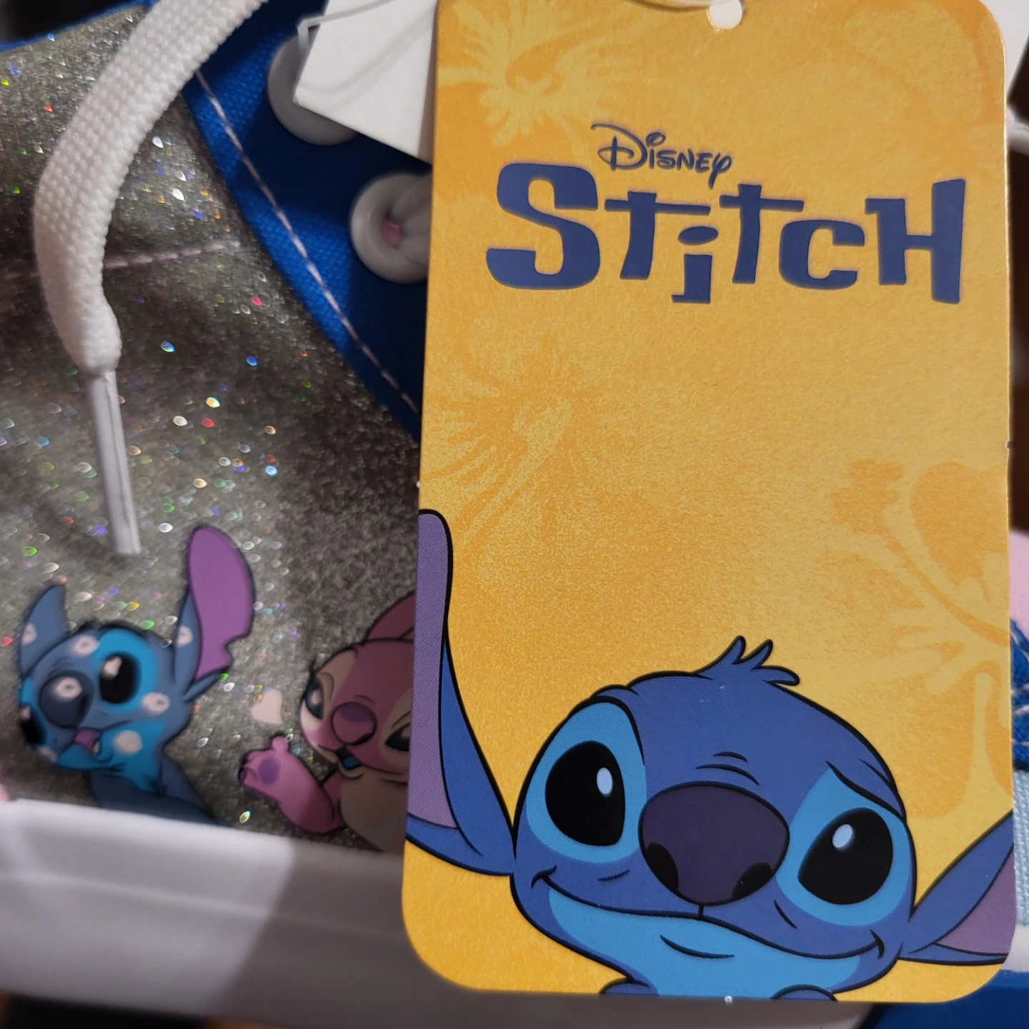 Disney Stitch & Angel High Top Sneakers - Size 12 - photo 4