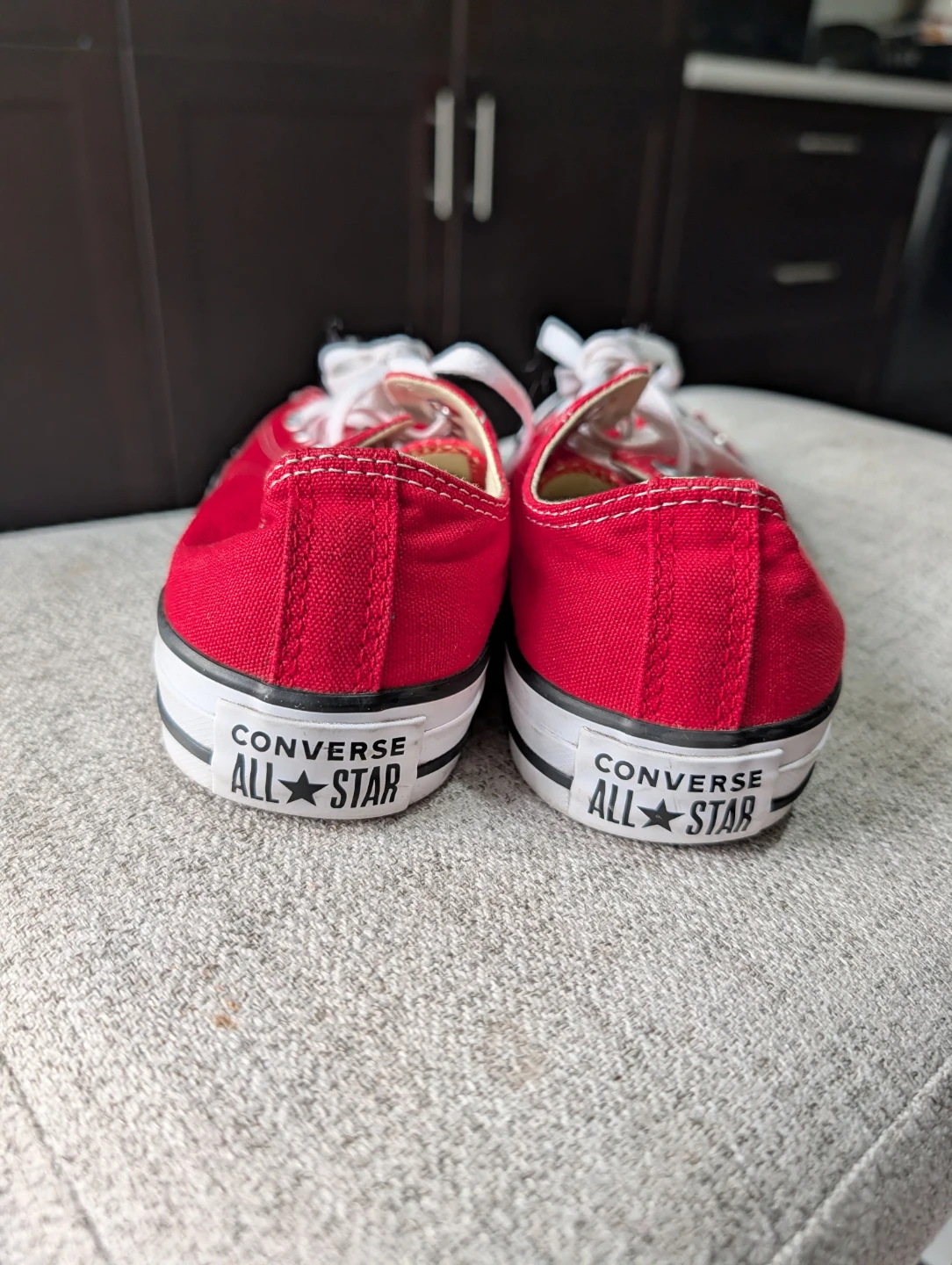 Converse All Star Red Low Top Sneakers - photo 4
