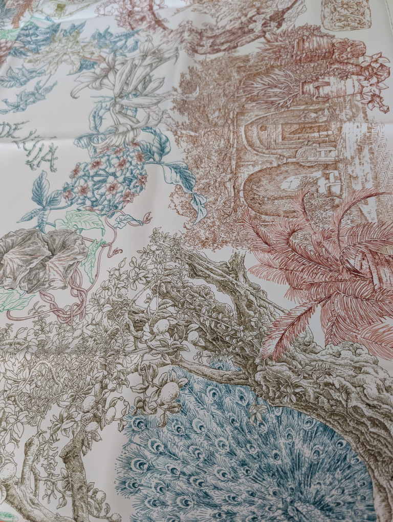 Hermès Le Jardin de la Villa Silk Scarf - photo 3