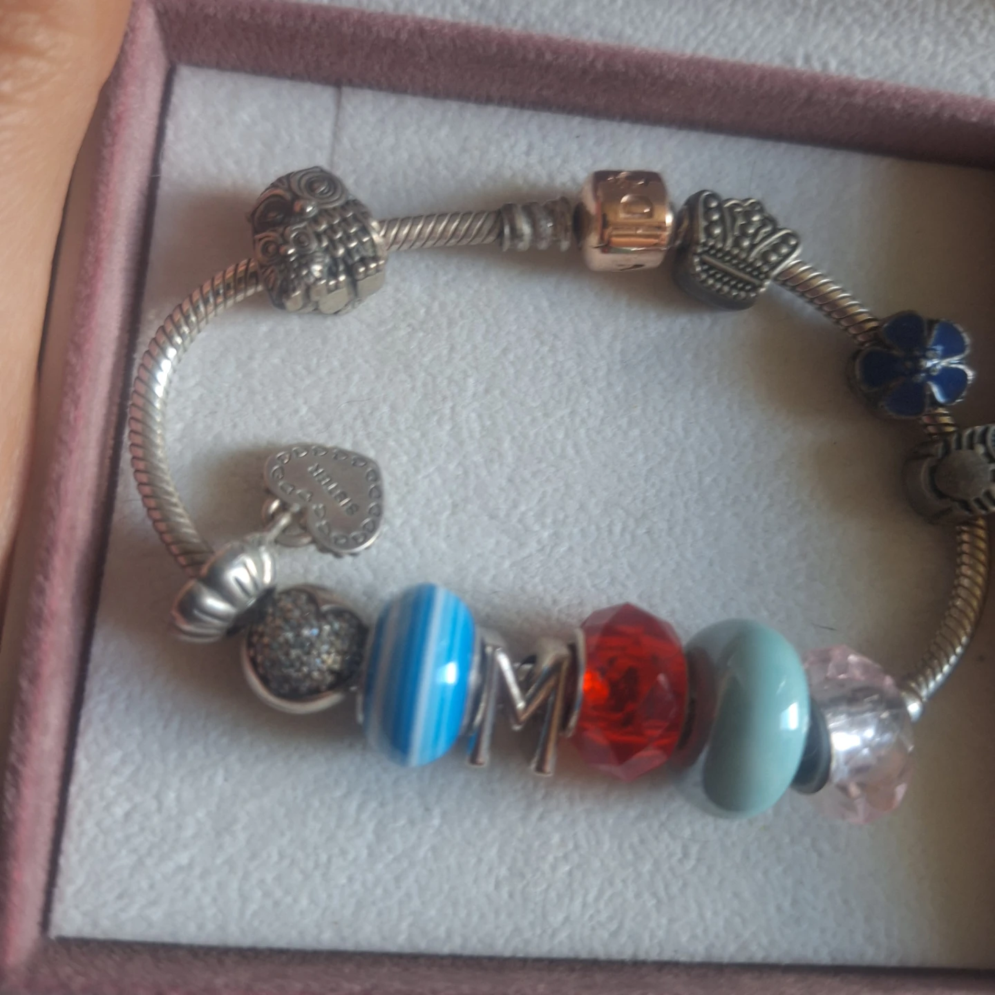 Pandora Charm Bracelet with Multiple Charms - photo 3