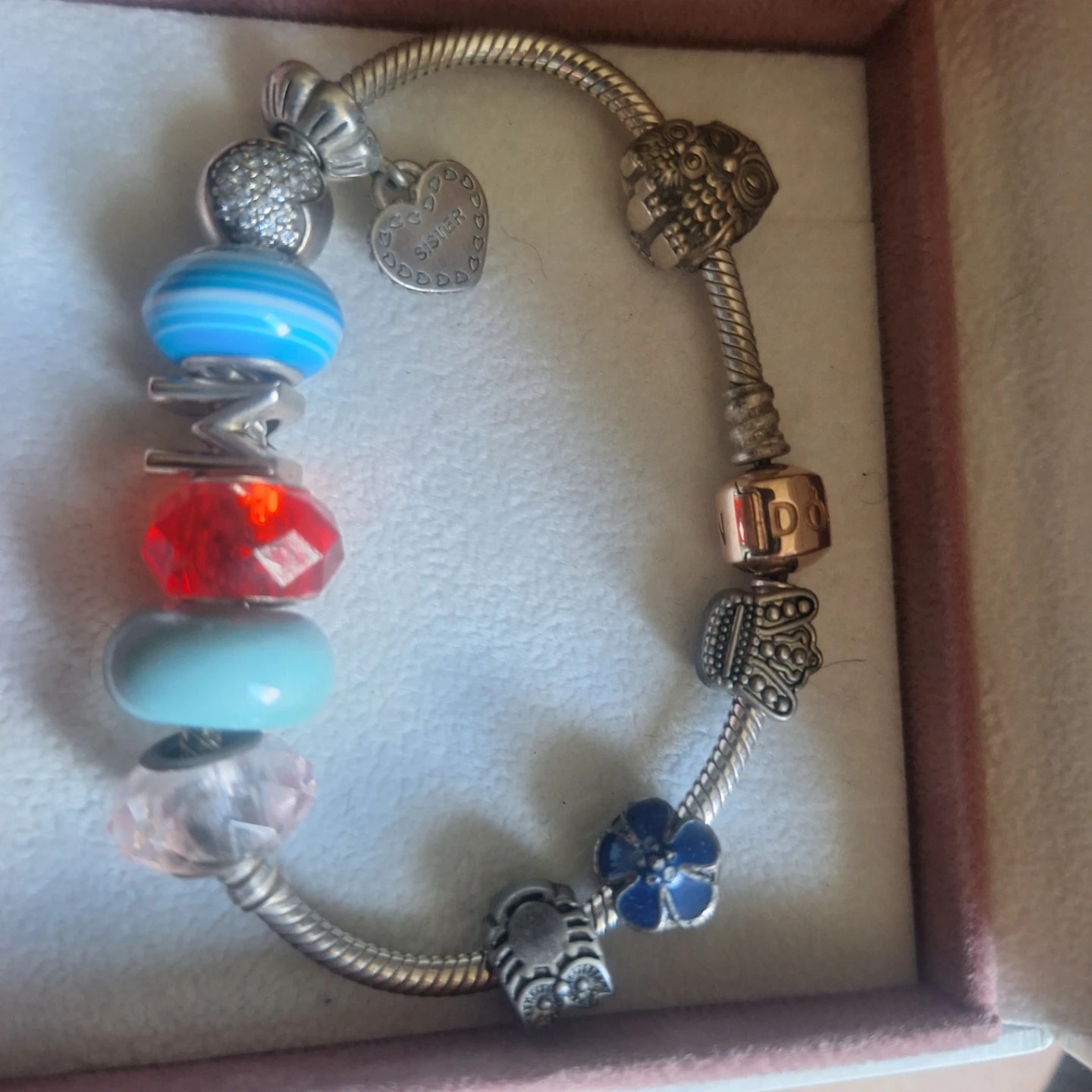 Pandora Charm Bracelet with Multiple Charms - photo 4