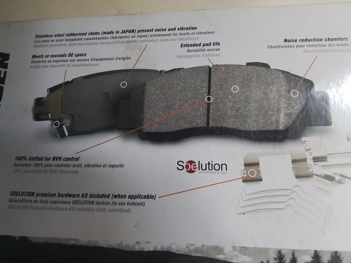 Brembo Premium Brake Pads new - photo 4