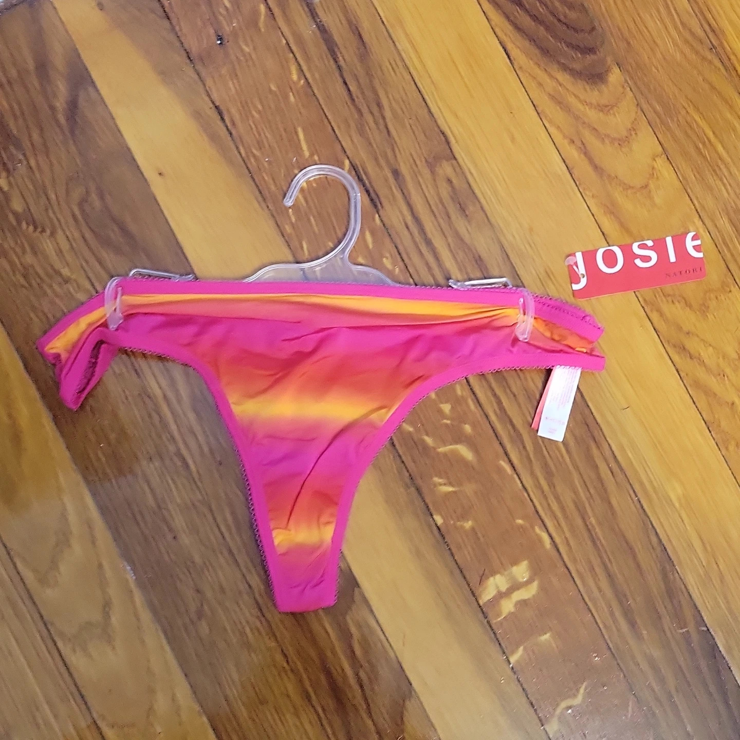 Josie Natori Women's Thong Panty - Pink - photo 3