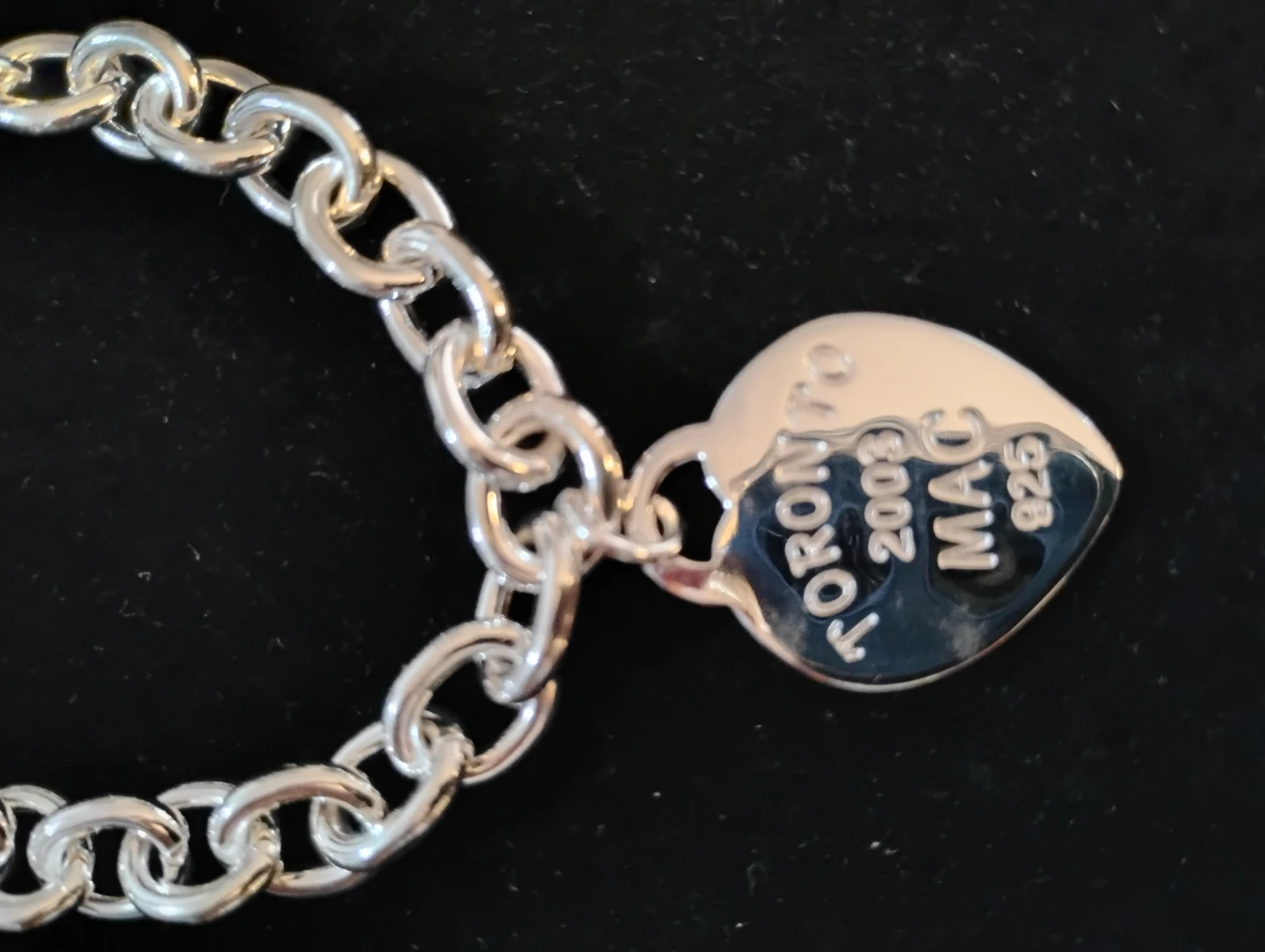Sterling Silver Heart Bracelet - photo 2