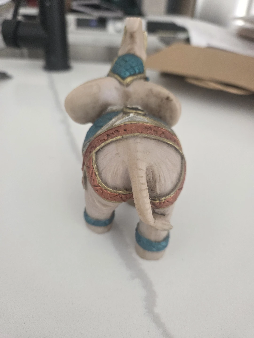 Decorative Elephant Figurine - photo 3
