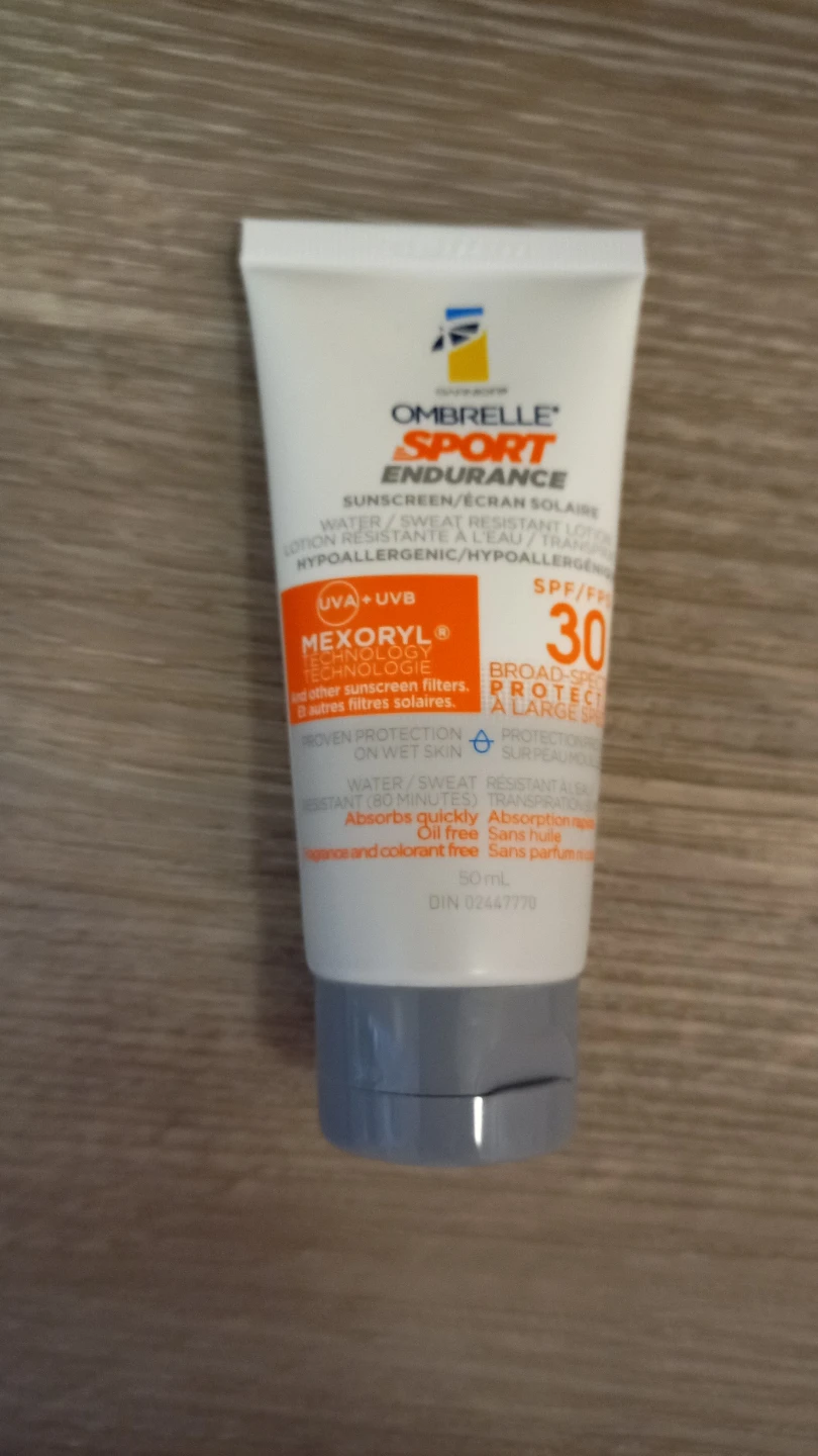 Ombrelle Sport Endurance SPF 30 Sunscreen 50 mL