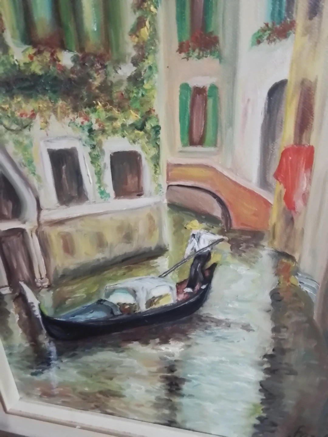 Original Venetian Oil Painting by Maristella Belluardo-Farella - photo 3