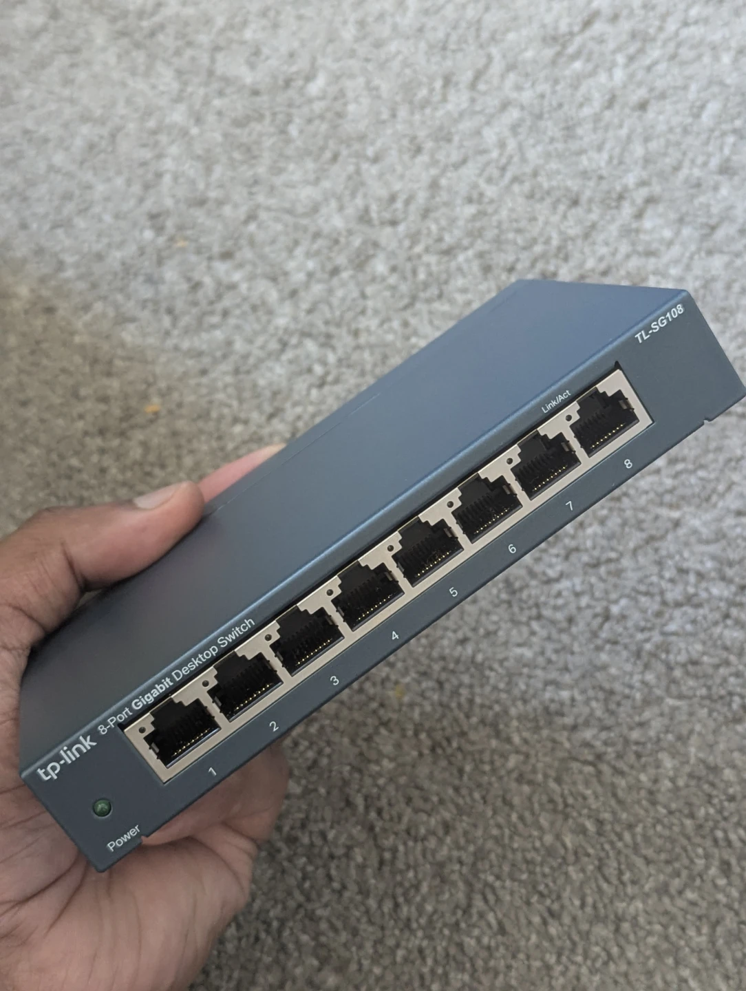 TP-Link 8-Port Gigabit Desktop Switch TL-SG108 - photo 2
