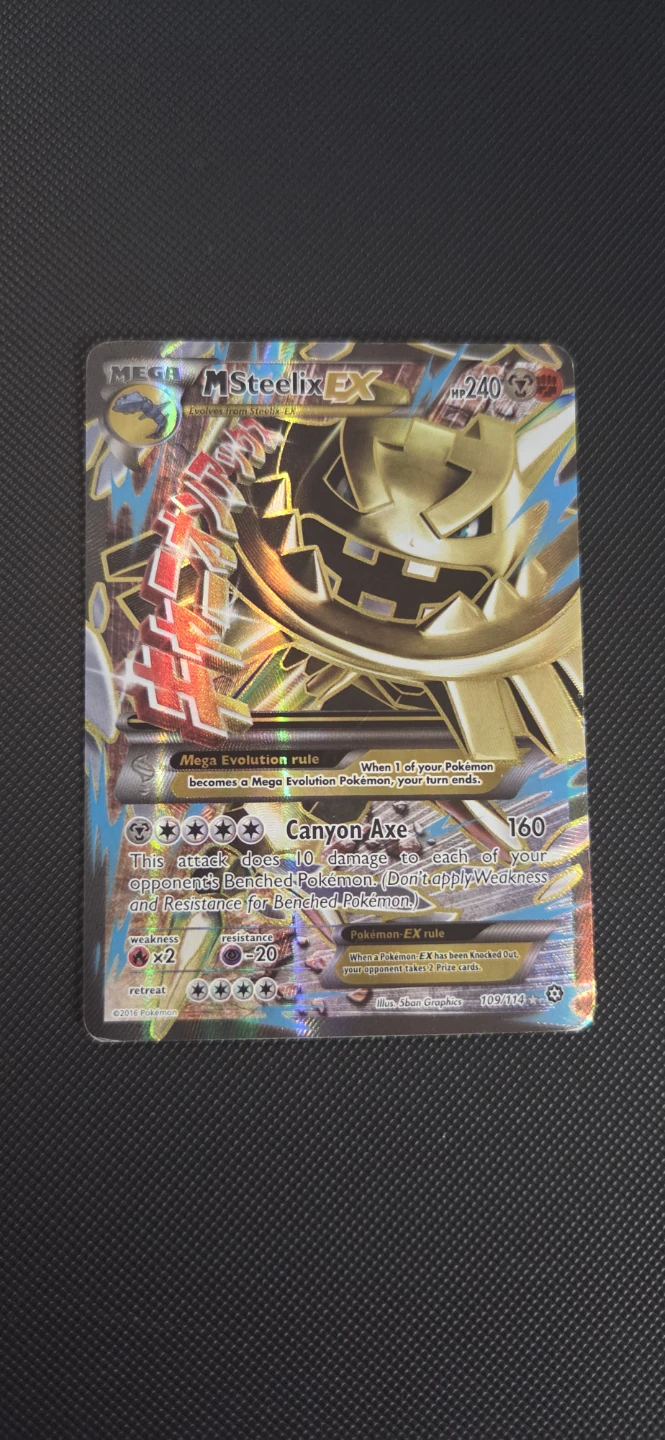 M Steelix EX (Full Art) 109/114 | Pokemon TCG